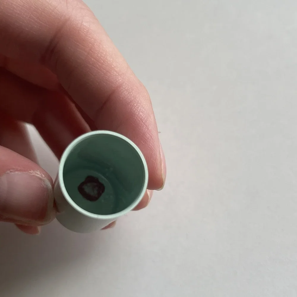 VTG. Clinique PINKBerry STAIN Lipstick , GREEN TUBE New Without Box .13 Oz/ 4‎ g